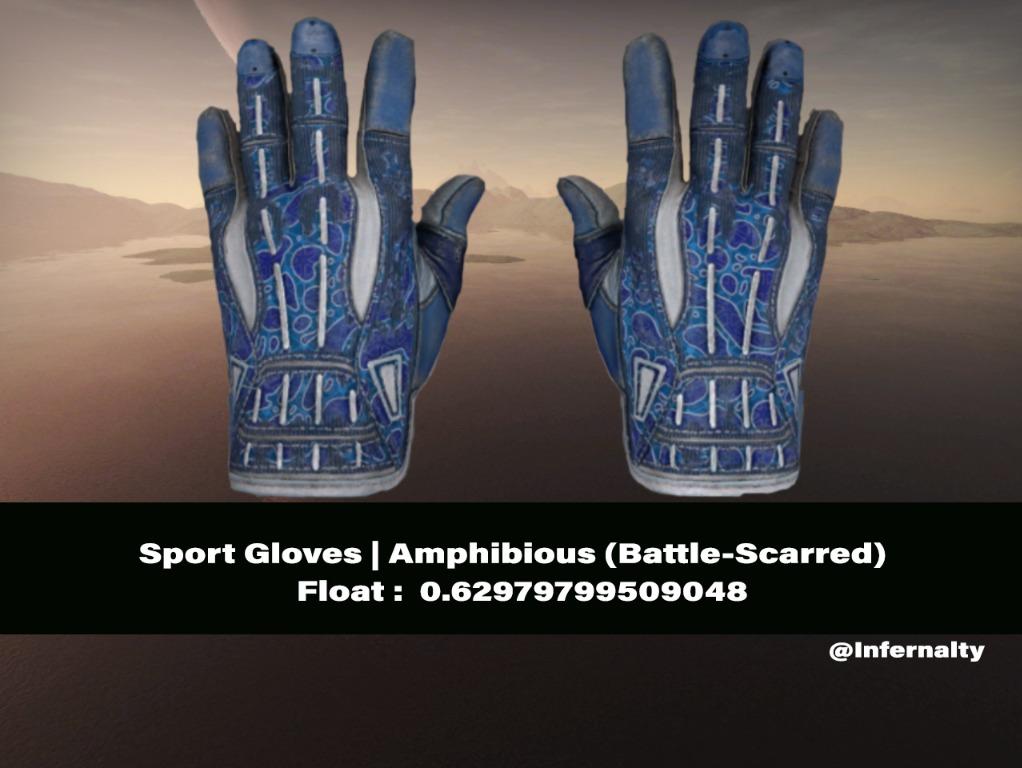 Sport Gloves Amphibious BS CSGO SKINS KNIVES, Video Gaming, Gaming