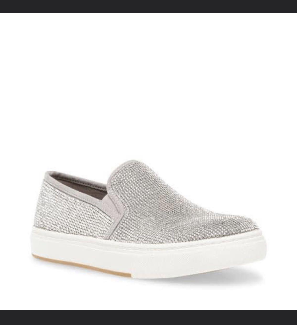 Steve madden rhinestone slip ons clearance
