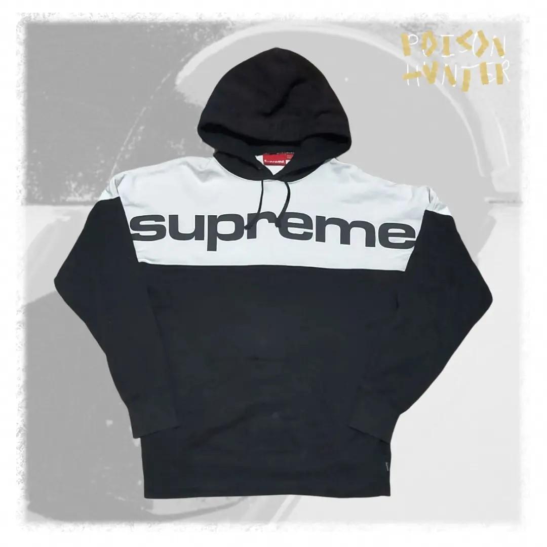 Supreme colorblocked hoodie on sale