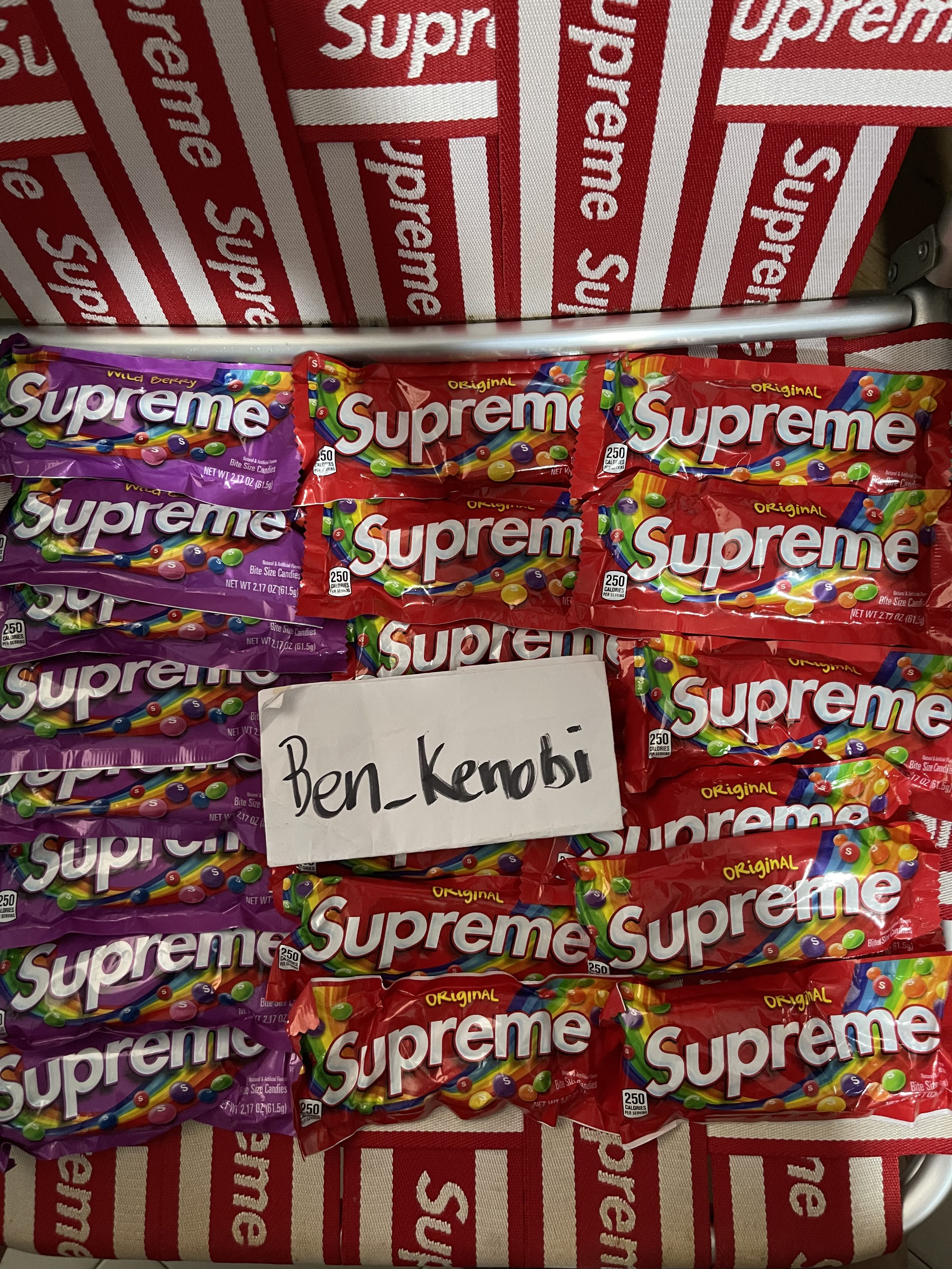 Supreme skittles candy, Food & Drinks, Other Food & Drinks on Carousell