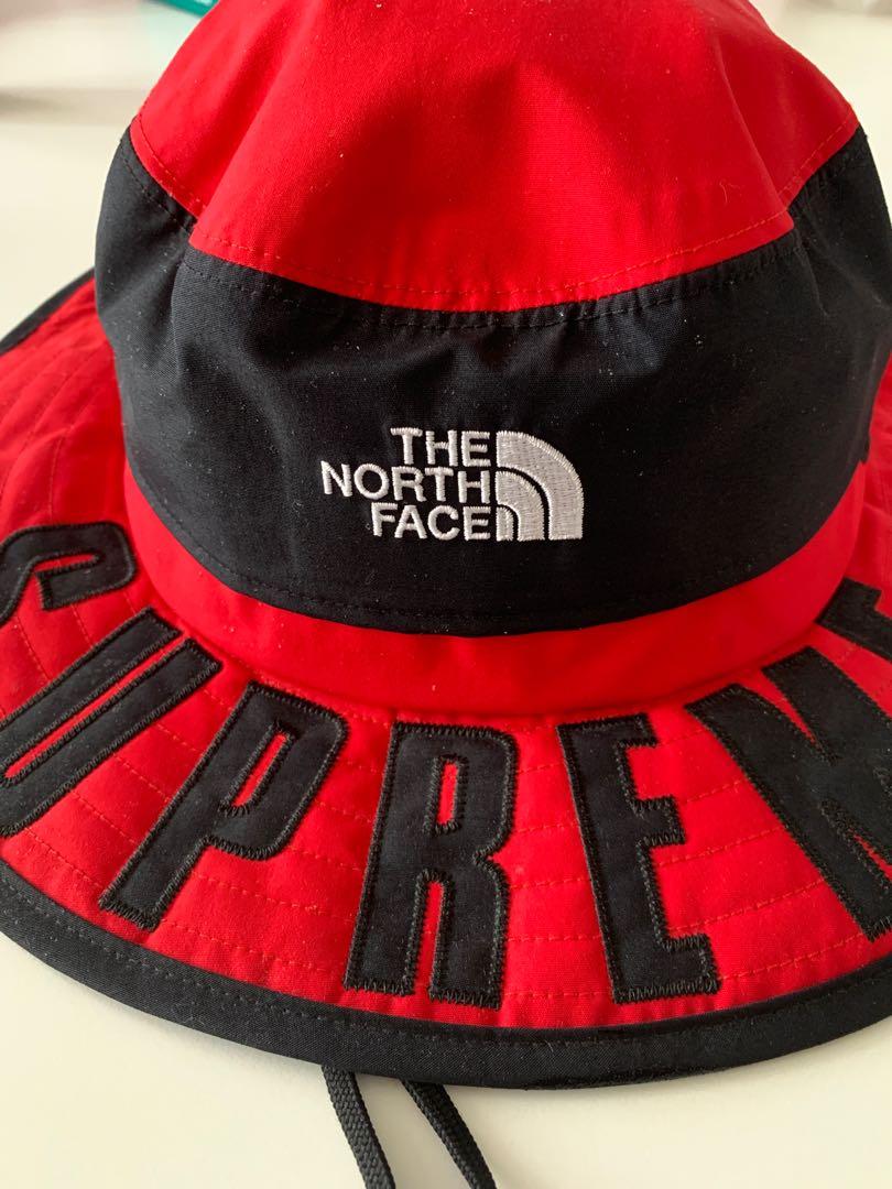 Supreme x tnf bucket hat best sale