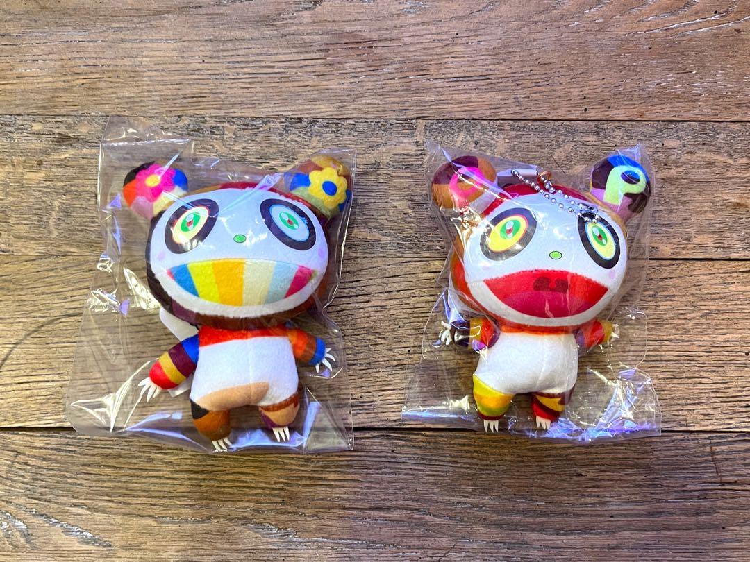 TAKASHI MURAKAMI Panda Backpack Bag Plush Doll KAIKAI KIKI