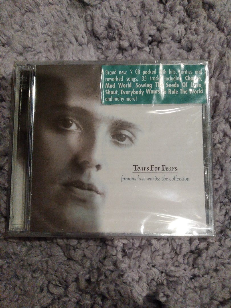 Tears For Fears Famous Last Words The Collection CD Album, Hobbies