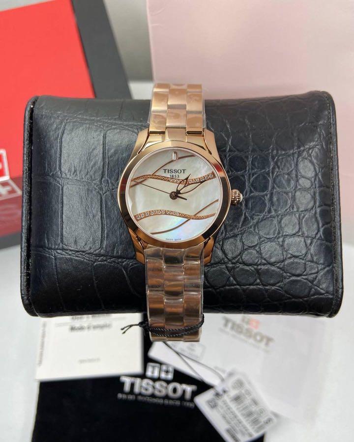 TISSOT T WAVE DIAMOND WHITE DIAL T112.210.33.111.00 FOR WOMEN