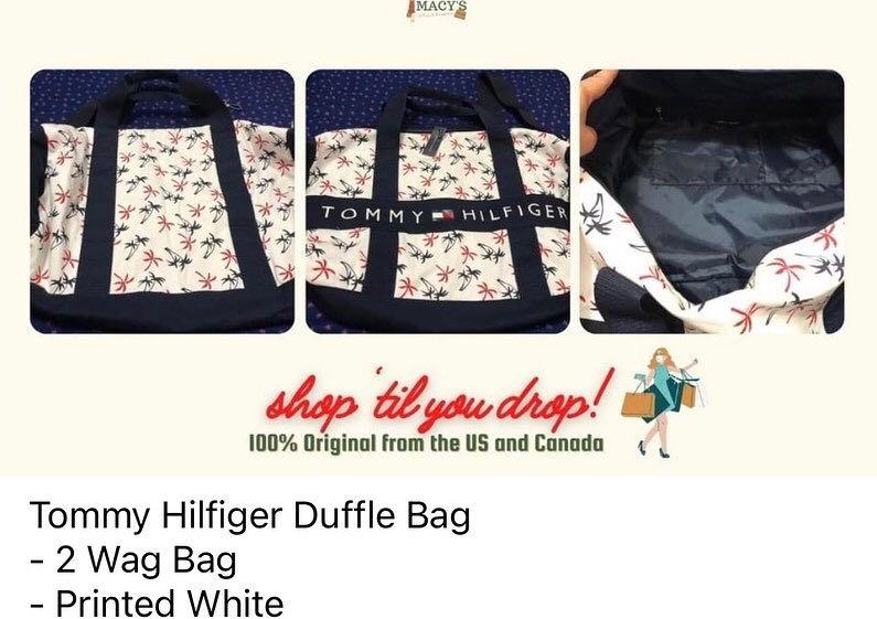 Tommy Hilfiger Duffle Bag Women s Fashion Bags Wallets Beach