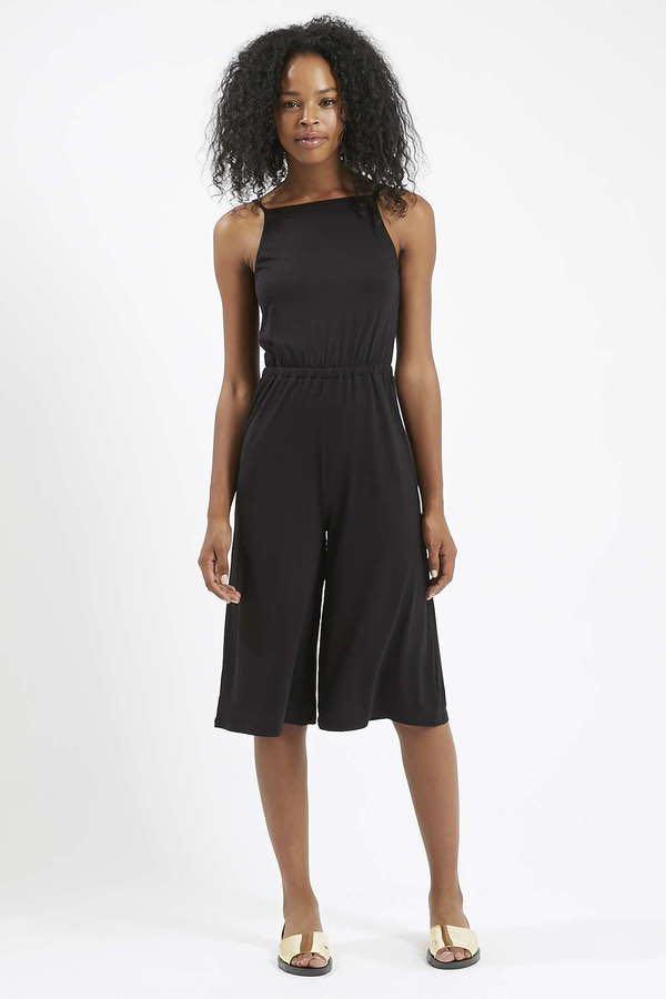 Square neck culotte sales jumpsuit