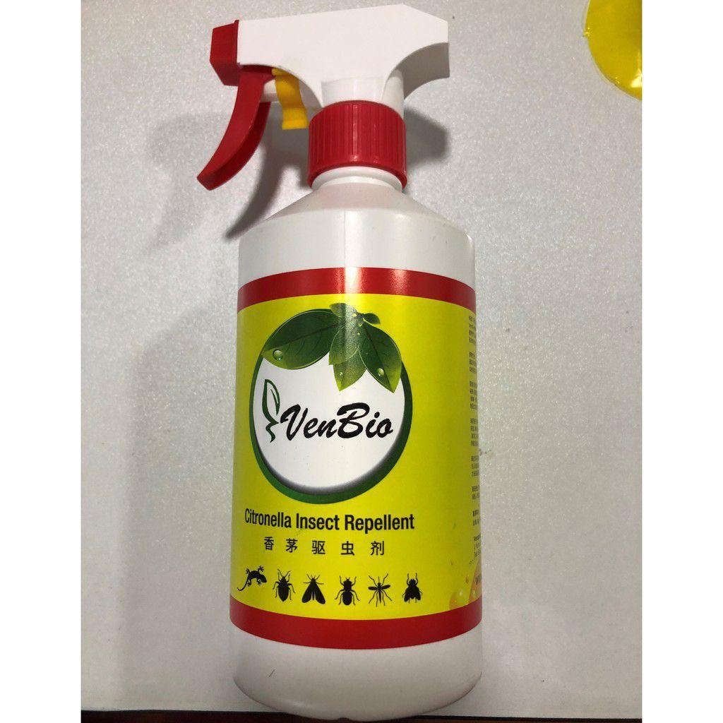 VenBio Citronella Insert Repellent 500ml, Health & Nutrition, Insect ...