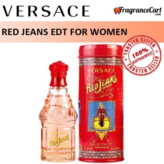 Versace Red Jeans EDT for Women 75ml Tester Eau de Toilette