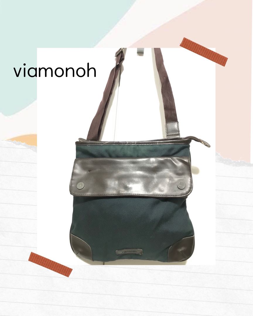 Viamonoh Original Branded Sling Bag, Fesyen Pria, Tas & Dompet , Tas