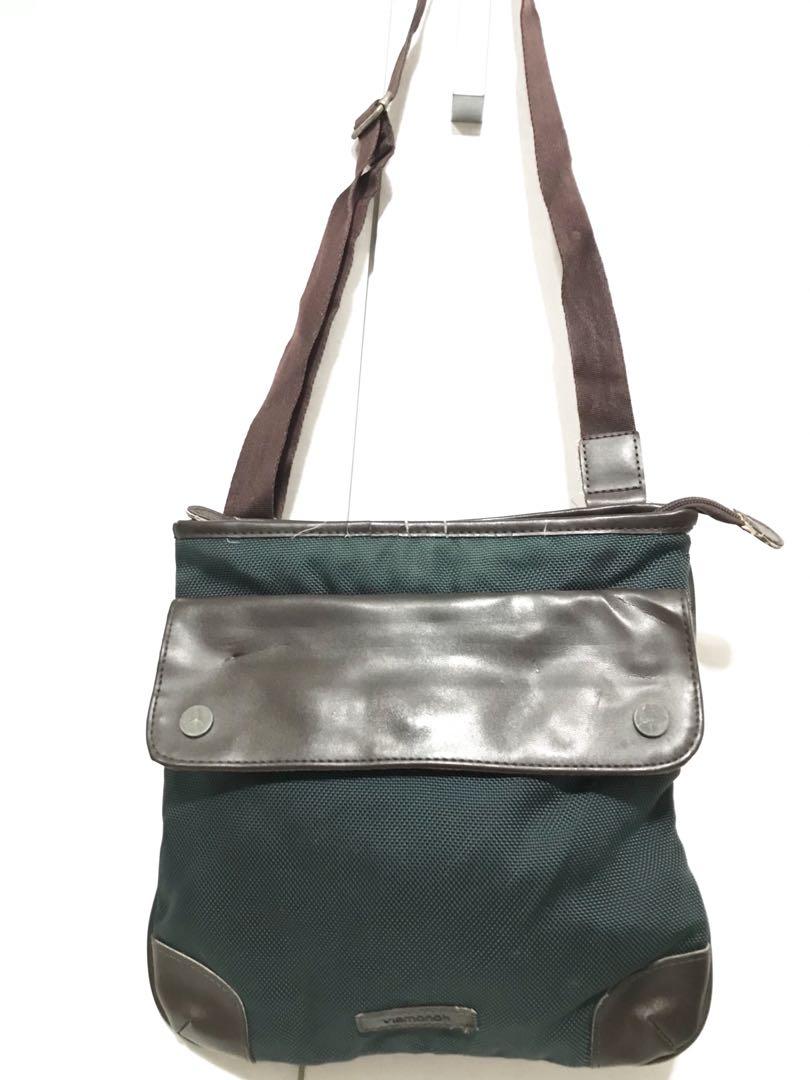 Viamonoh Original Branded Sling Bag, Fesyen Pria, Tas & Dompet , Tas