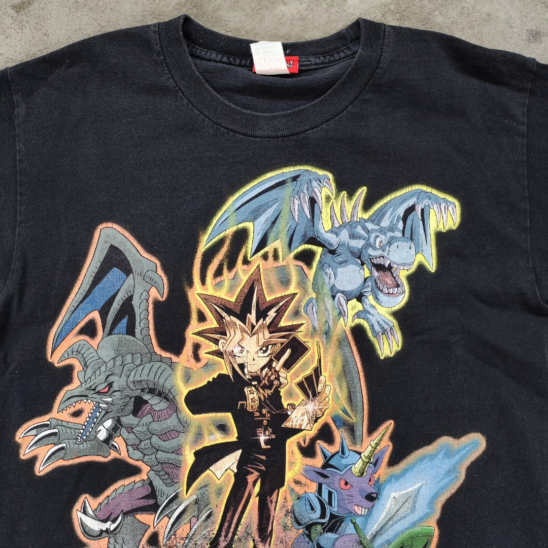 T-shirt Garçon 3 Ans Yu-Gi-Oh – Rouge, 100% Coton, Manches Courtes, état Impeccable