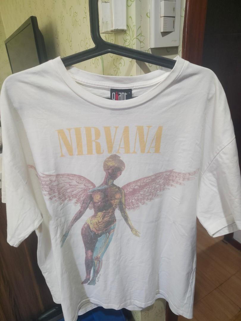 Nirvana in utero online shirt vintage