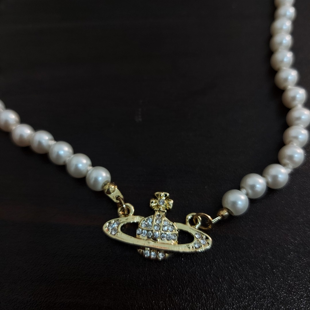 Vivienne Westwood Pearl Necklace Women s Fashion Jewelry
