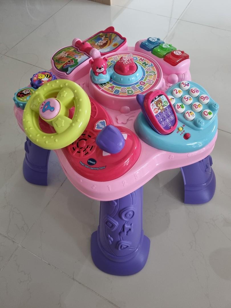 VTech Magic Star Learning Table Pink Babies Kids Infant