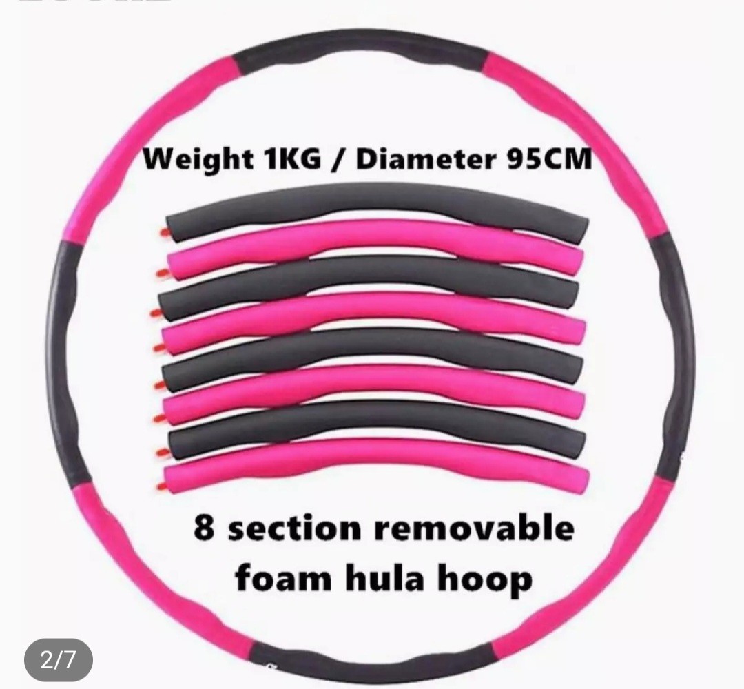 Weighted hula hoop (Brand New!), Sports Equipment, Exercise & Fitness