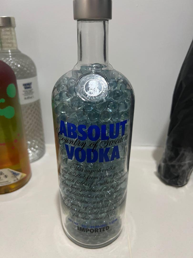 Whisky balls in Vodka bottle, Hobbies & Toys, Memorabilia