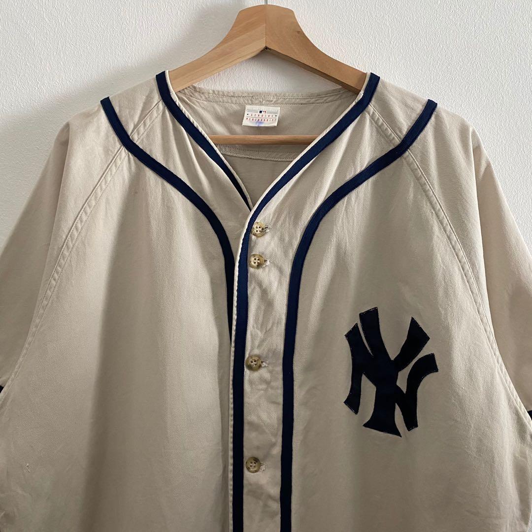 MLB Baseball jersey NY Yankees Vintage Vtg Streetwear, Men's Fashion, Tops  & Sets, Tshirts & Polo Shirts on Carousell