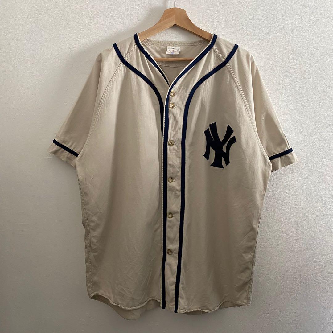 MLB Baseball jersey NY Yankees Vintage Vtg Streetwear, Men's Fashion, Tops  & Sets, Tshirts & Polo Shirts on Carousell