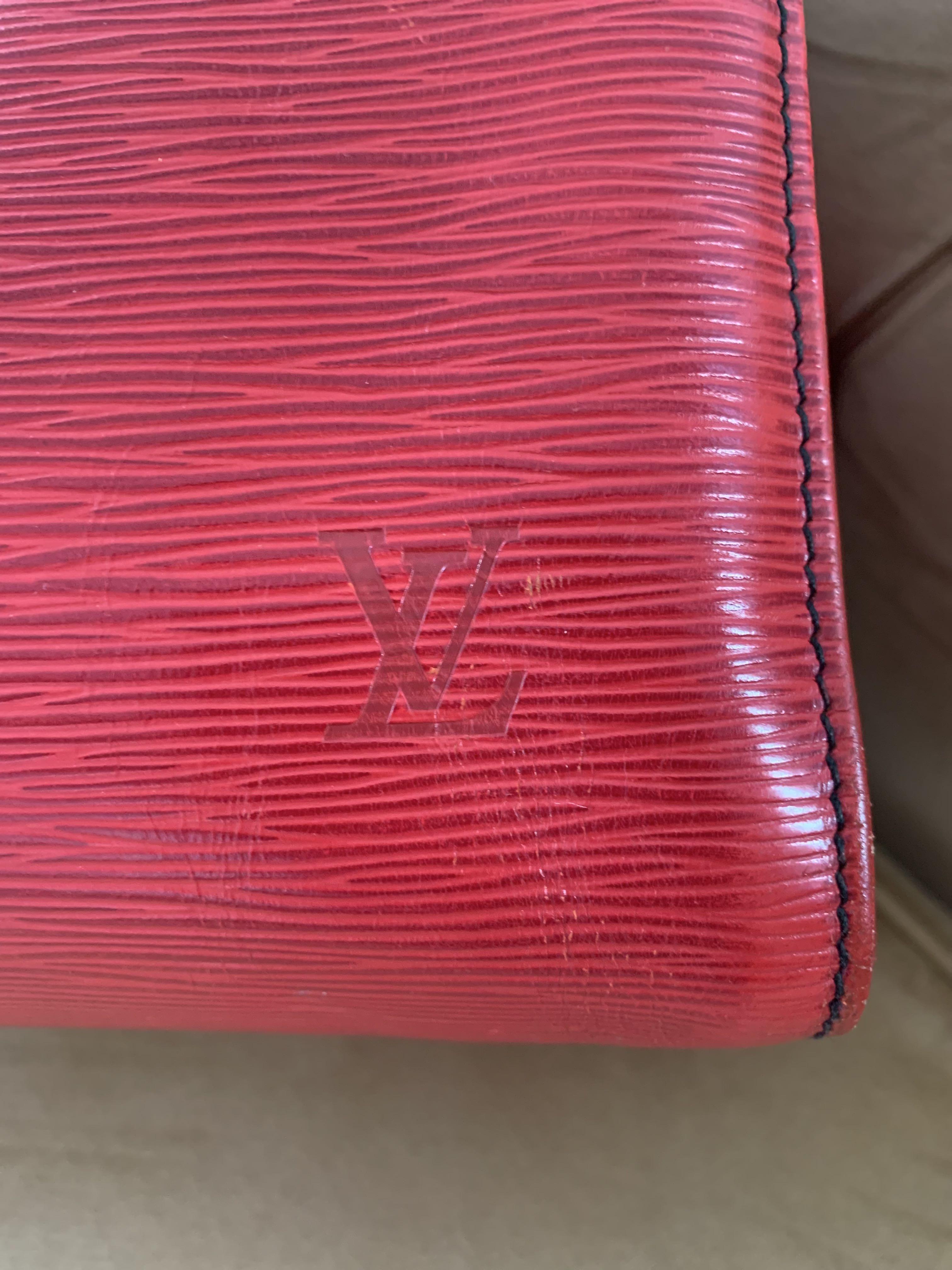 LOUIS VUITTON SPEEDY 40 RED EPI LEATHER – VINTAGE – PRELOVEDSTORY