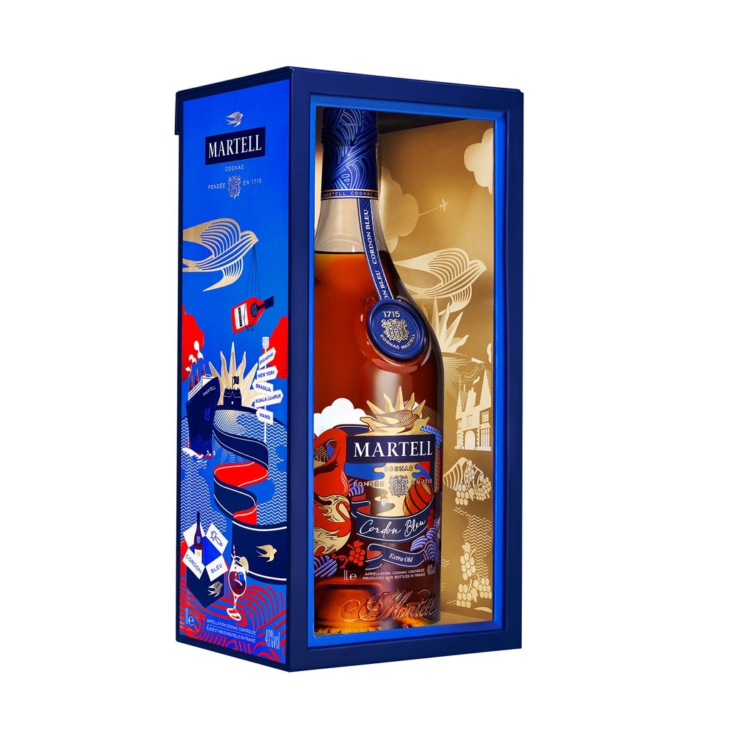 1l bottle Limited CNY Edition] Martell Cordon Bleu, Food