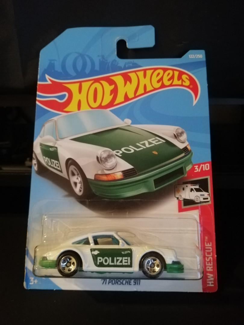 Hot wheels porsche 911 polizei on sale