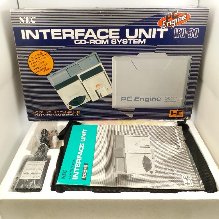 1988 PC Engine 新淨全初版NEC IFU-30界面跟CD-ROM²光碟機全套已改