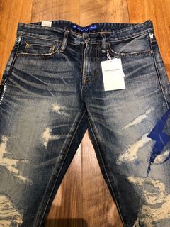 日本製🇯🇵🇯🇵🇯🇵 Denim by vanquish & fragment  Ron Herman version （超罕有1st edition 👍🏻👍🏻👍🏻）  denim jeans 丹寧 牛仔褲👖62939561181697111
