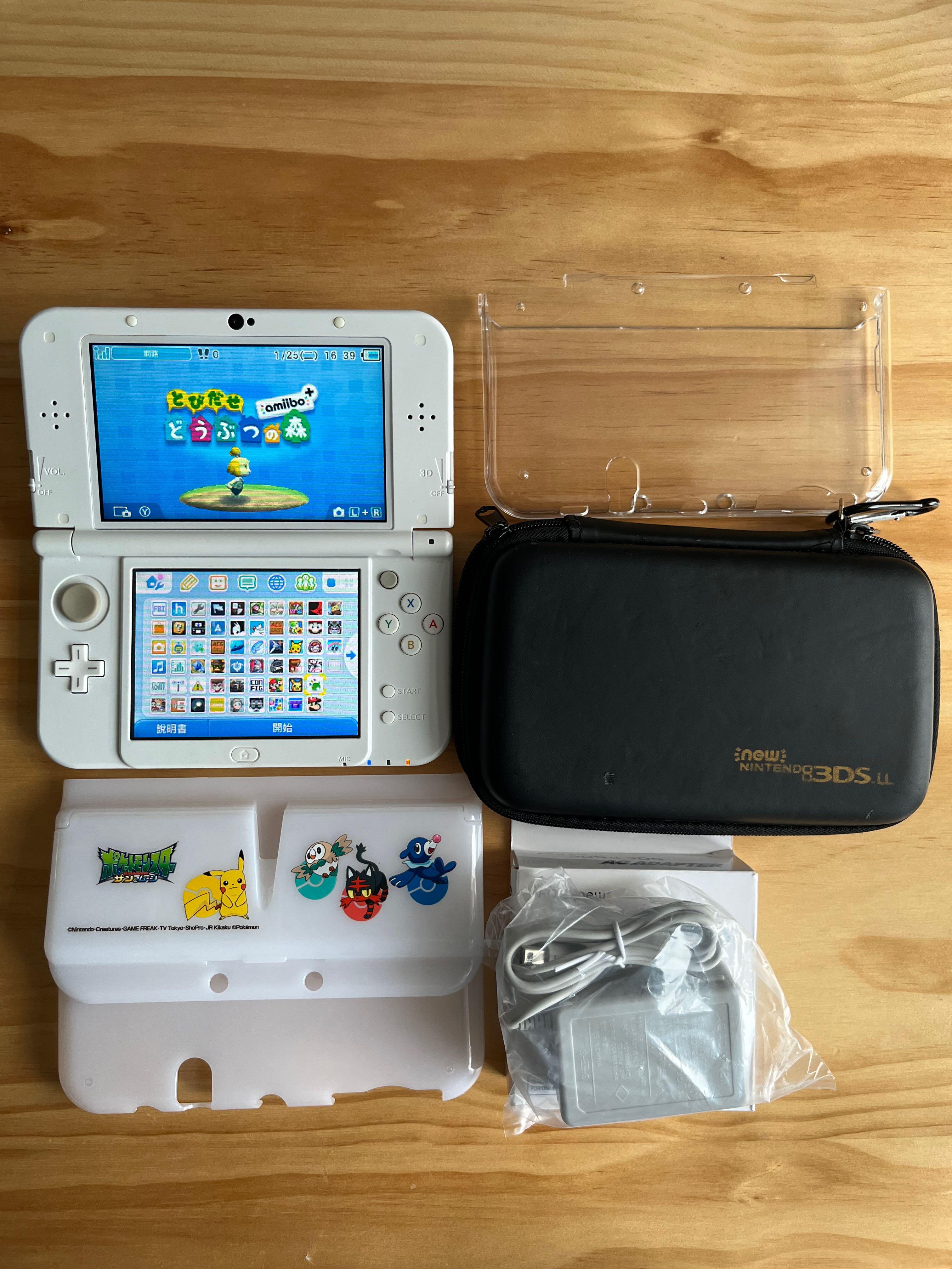 任天堂new 3DS LL 日版已破解200幾隻中文遊戲, 電子遊戲, 電子遊戲機