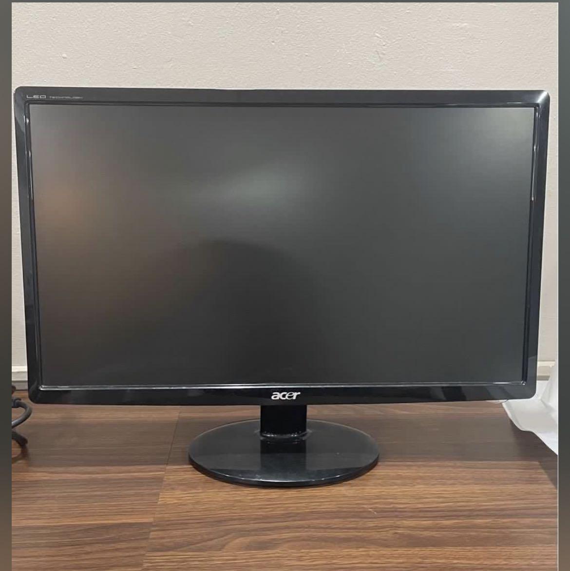 Acer Monitor 21.5 inch model S221HQL, Computers & Tech, Parts ...