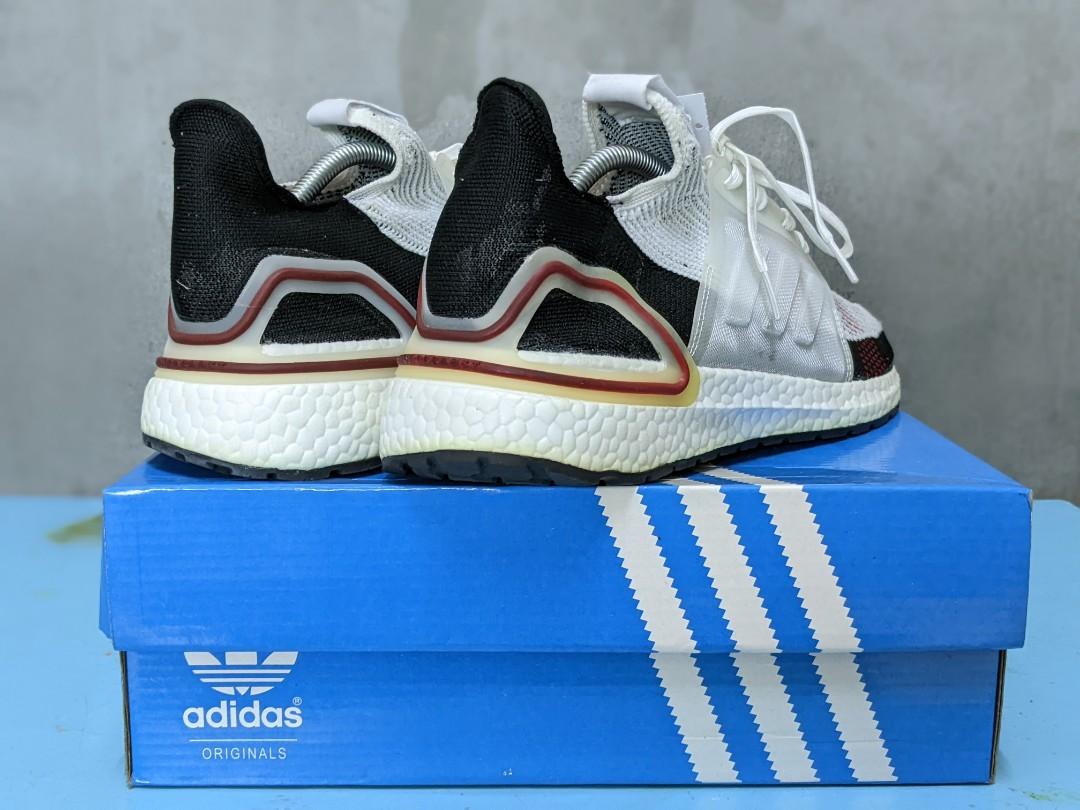 Adidas Ultraboost 19 Cloud White Active Red