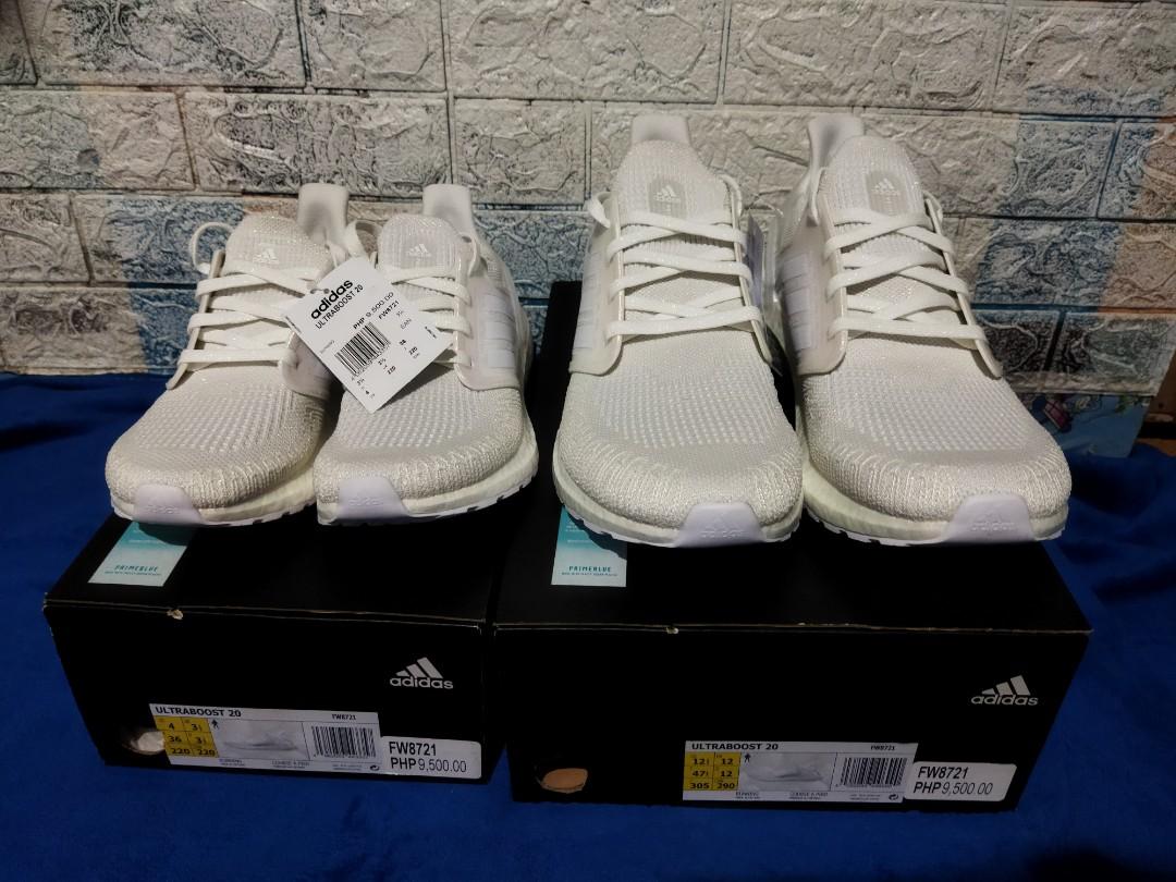 adidas ultra boost 20 triple white
