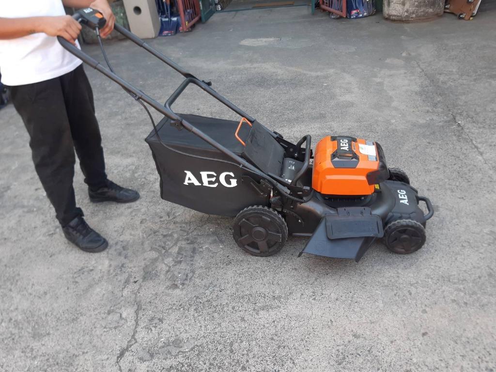 Aeg store 36v mower