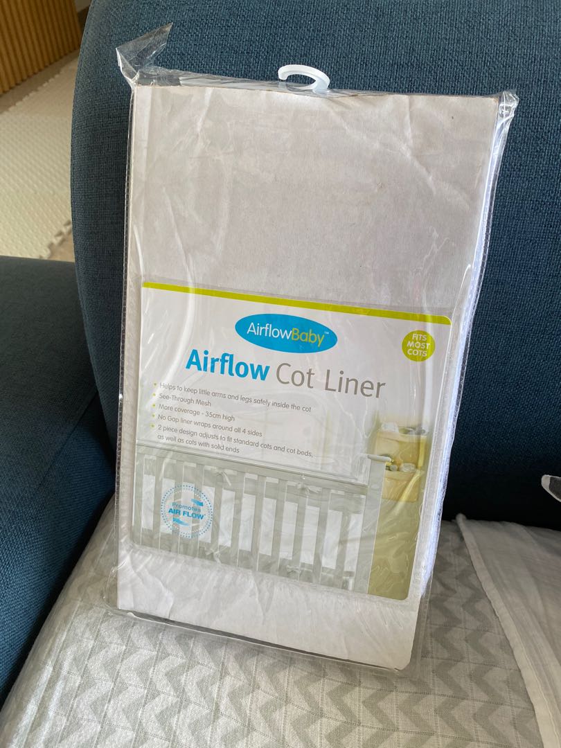 AirflowBaby Cot Liner, Babies & Kids, Baby Nursery & Kids Furniture