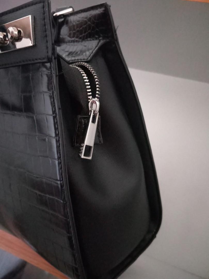 Aldo croc sale bag