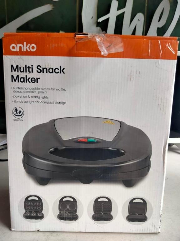 Anko Multi Snack Maker 2500, TV & Home Appliances, Kitchen Appliances