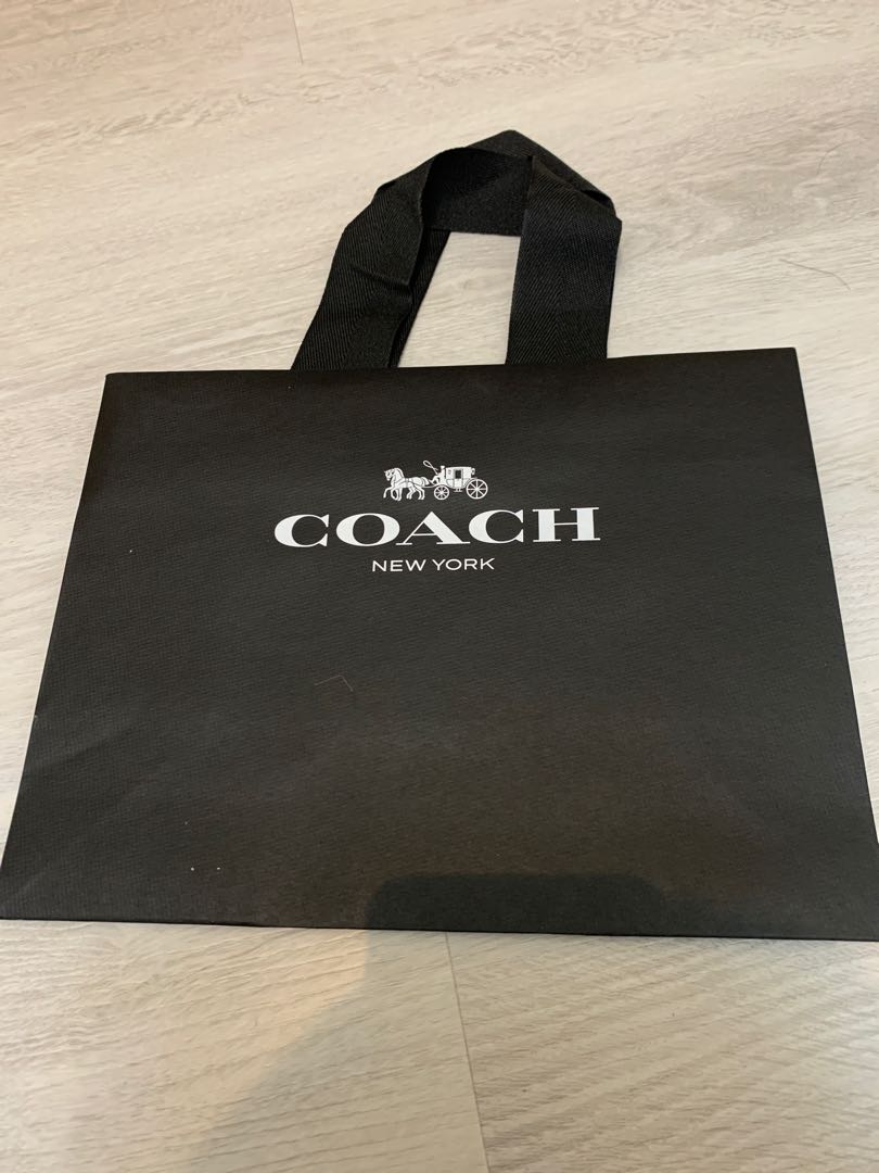 Coach paper bag for sale 2025