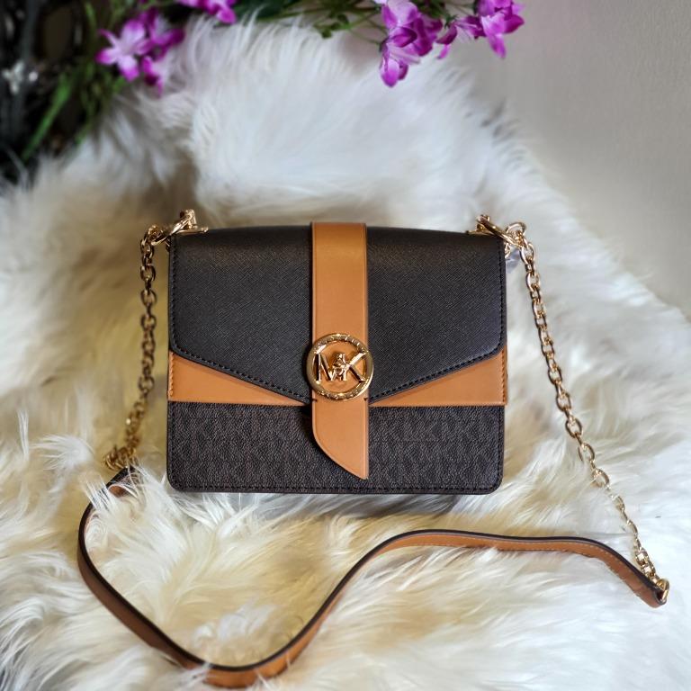 Authentic MICHAEL KORS - Greenwich Small Saffiano Leather