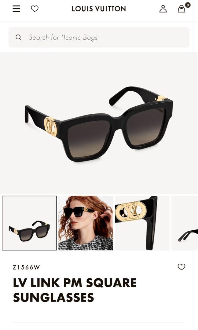 Louis Vuitton, Accessories, Lv Link Pm Square Sunglasses