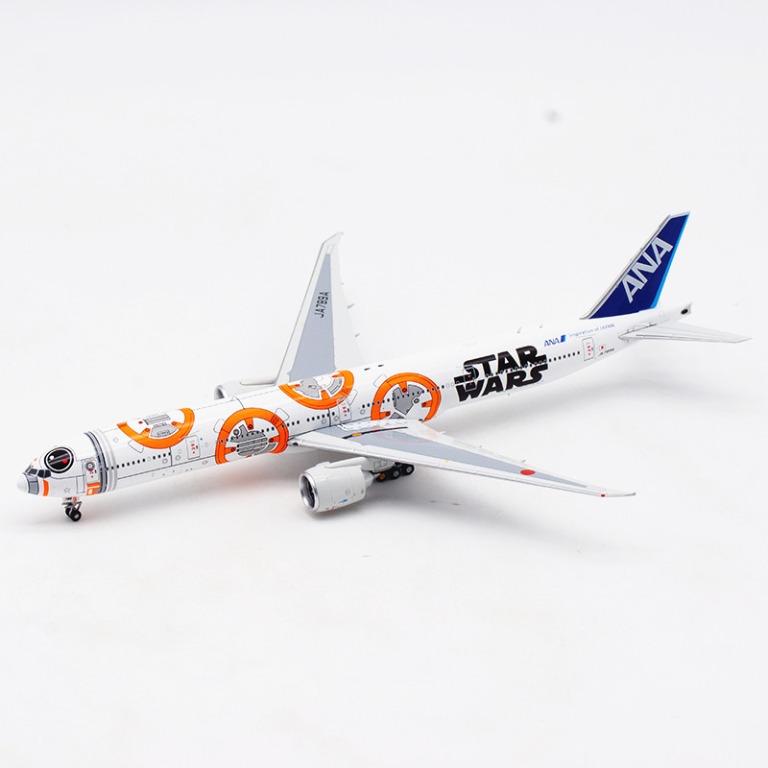 Aviation 1:400 飛機模型ANA 全日空STAR WARS BB8,B777-300ER,WB4016 