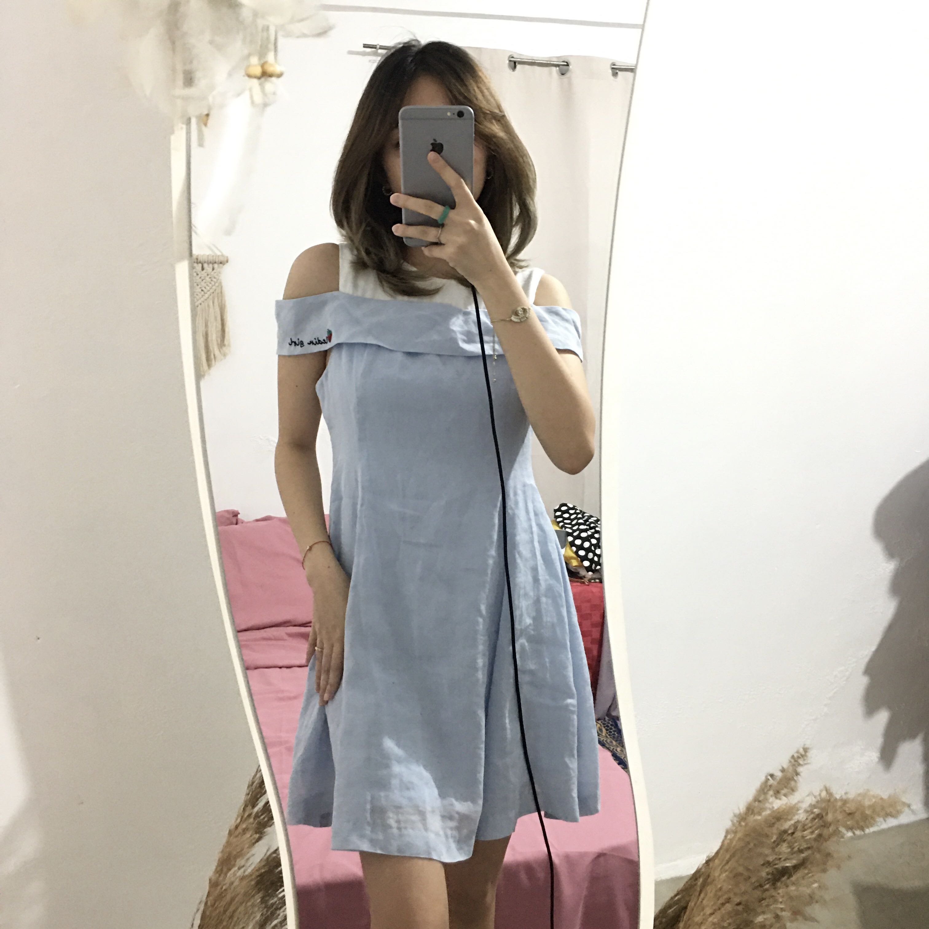 Baby blue dress, Women's Fashion, Dresses & Sets, Dresses on Carousell