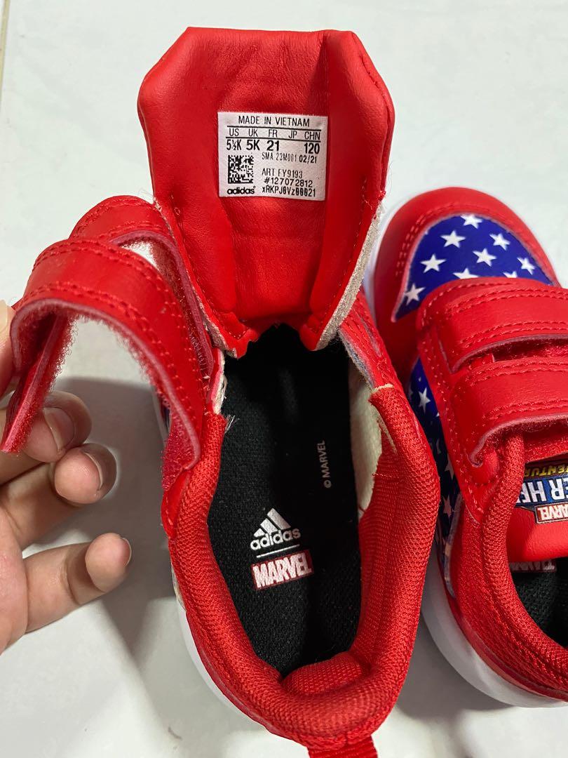 Marvel top baby shoes