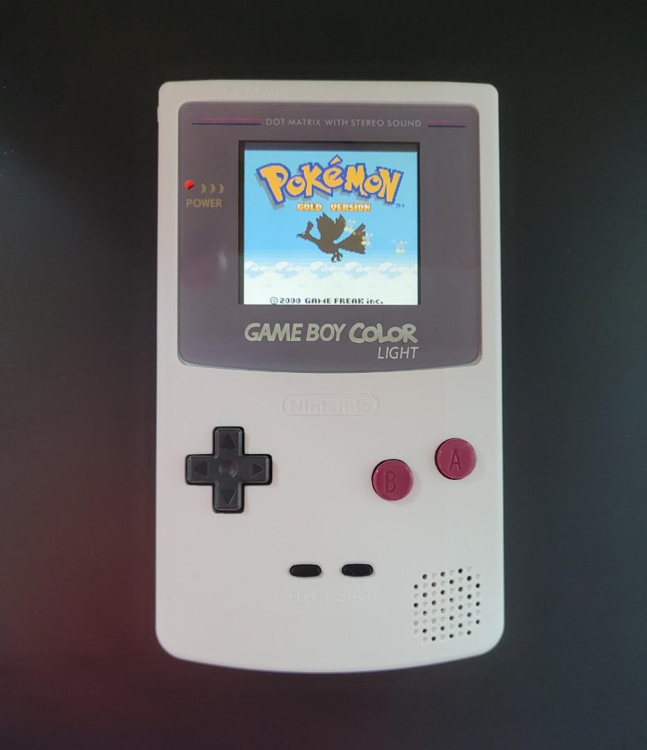 Backlit Gameboy Color (DMG Game Boy Custom Theme) Nintendo GBC Console,  Video Gaming, Video Game Consoles, Nintendo on Carousell