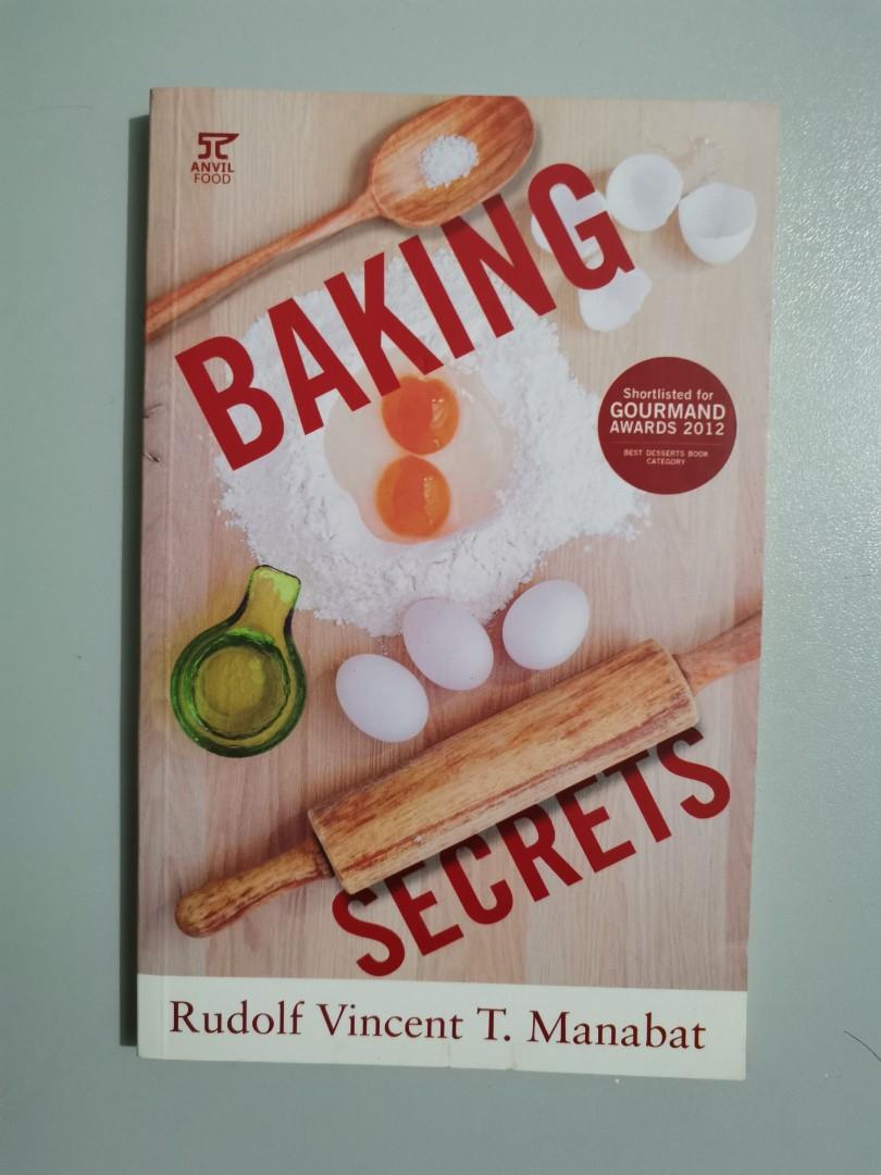 Baking Secrets by Chef RV Manabat, Hobbies & Toys, Books & Magazines