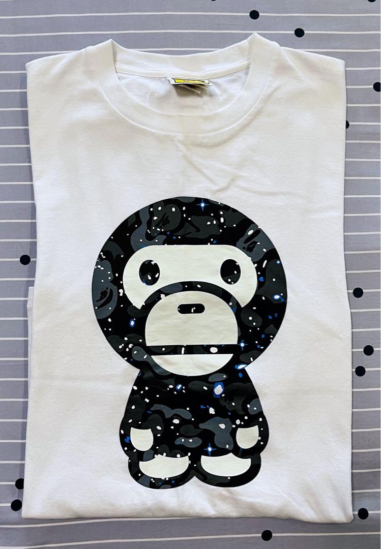 Bathing Ape Baby Milo Camo Glow In Dark Men s Fashion Tops