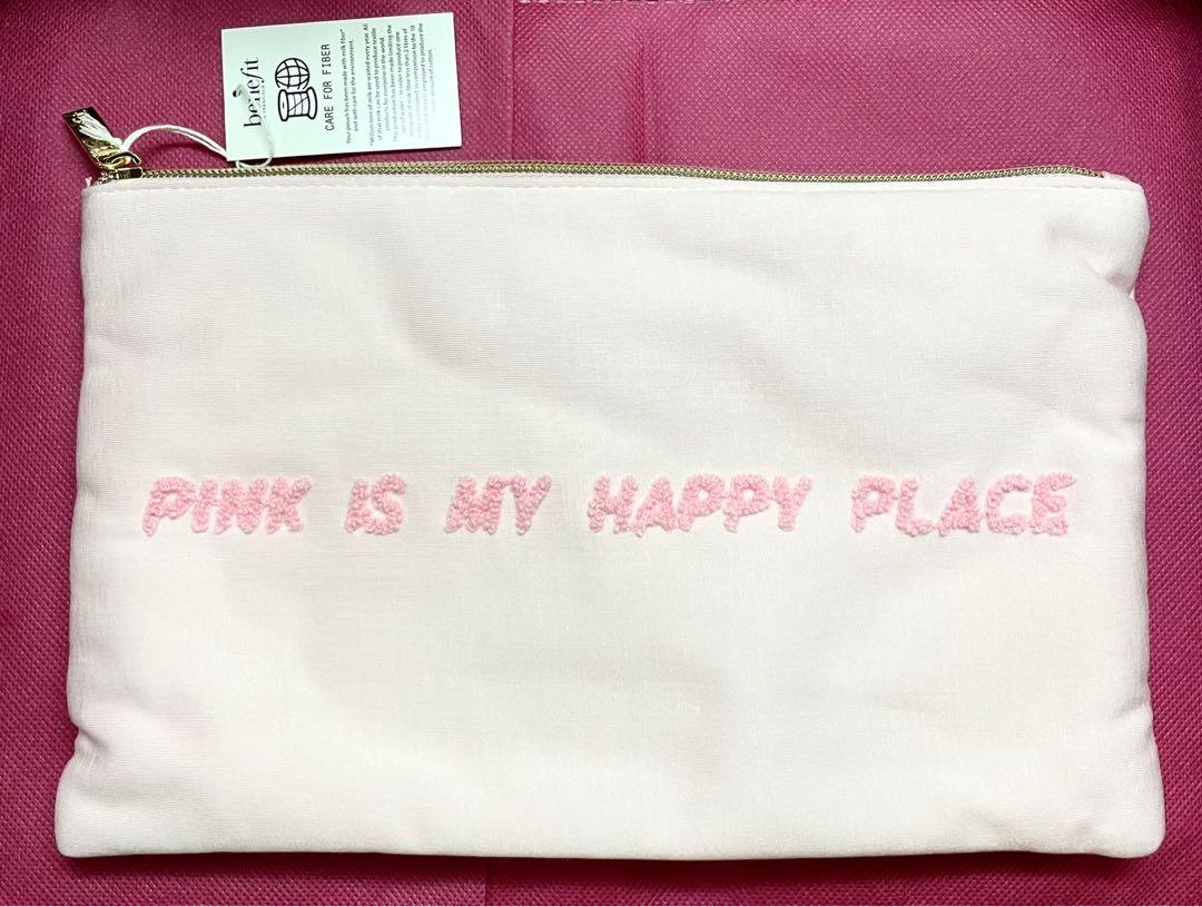 Benefit cosmetics pink makeup pouch makeup bag organizer (Category: Makeup) located in Pasig City. Submitted by vanityboutique (Listing ID 1139822733, Image 1). Description: Pm for more details makeup pouch very spacious can put a lot of things inside Brand new and authentic Selling low and affordable One of the best selling brands in the makeup skincare world .