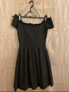 Black Off Shoulder Dress