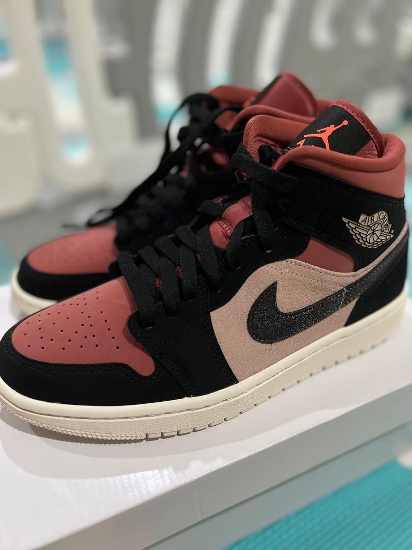 Bnew Air Jordan 1 Mid Canyon Rust ( hard to find), Luxury, Sneakers \u0026  Footwear on Carousell