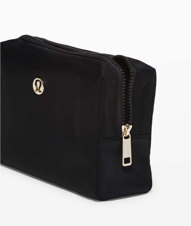 BNWT Lululemon All Your Small Things Pouch Mini 2L in Black Gold Women s Fashion Bags Wallets Purses Pouches on Carousell