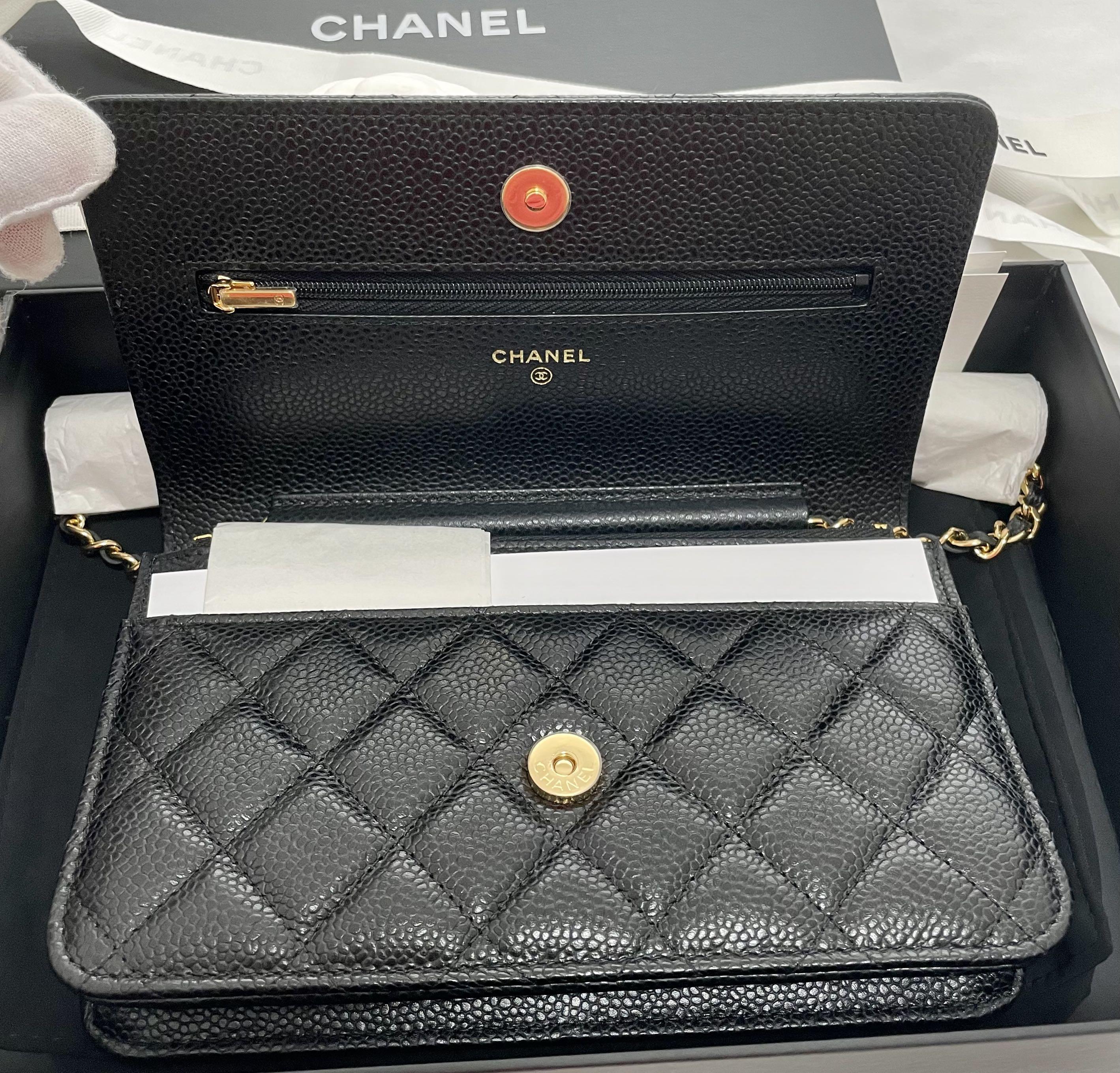 CHANEL, Bags, Kept Unused Chanel Woc 22a Microchip Ghw
