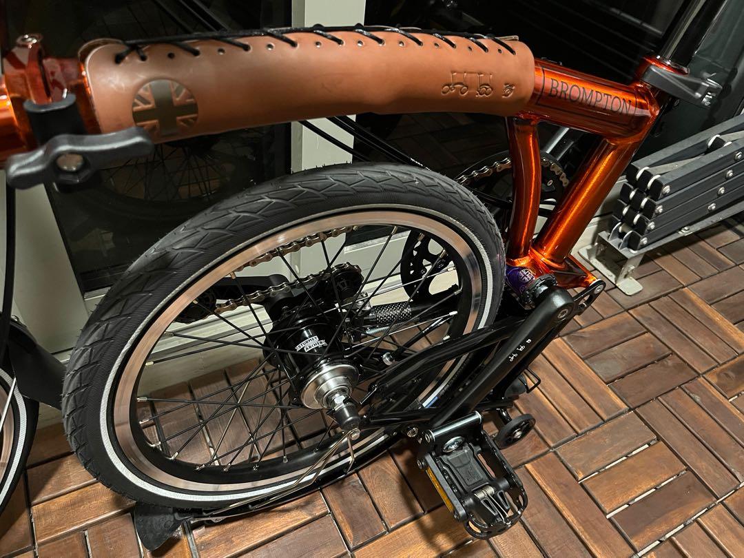 Frame clearance protector brompton